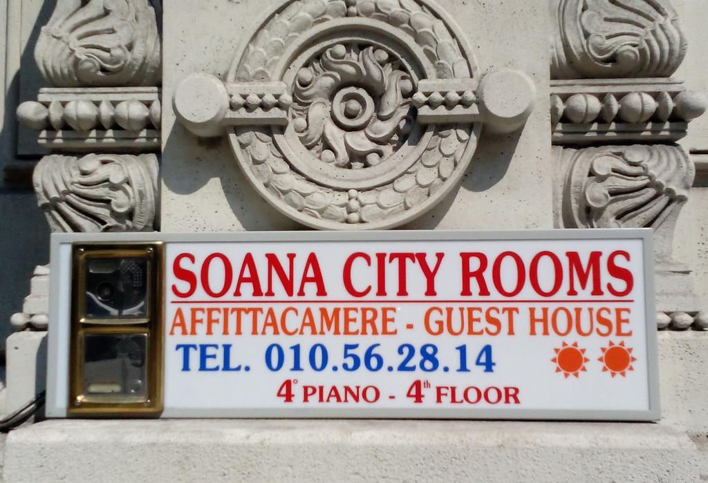 Soana City Rooms Genua Exterior foto